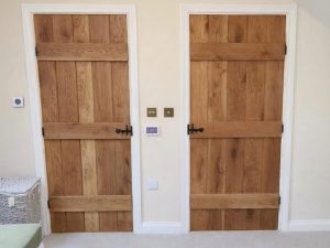 Bespoke oak doors, built and installed with architectural precision. Timeless materials. Refined detail.