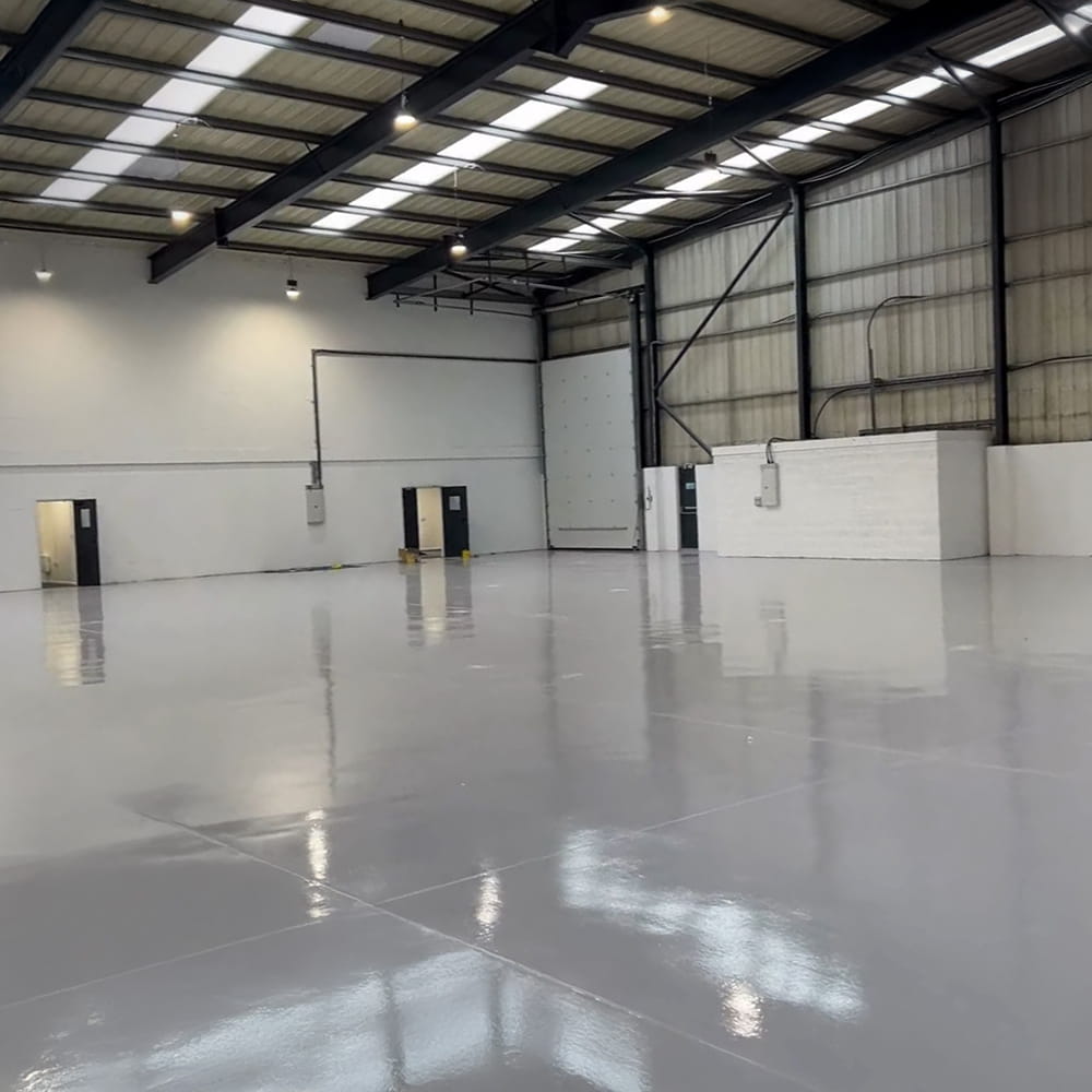 Commercial Unit with Painted walls and flooring